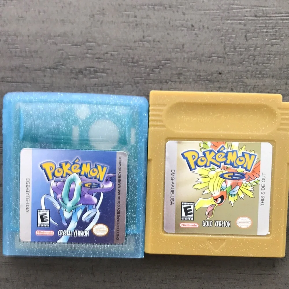 Pokémon crystal and gold